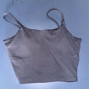Women's Black Crop Top